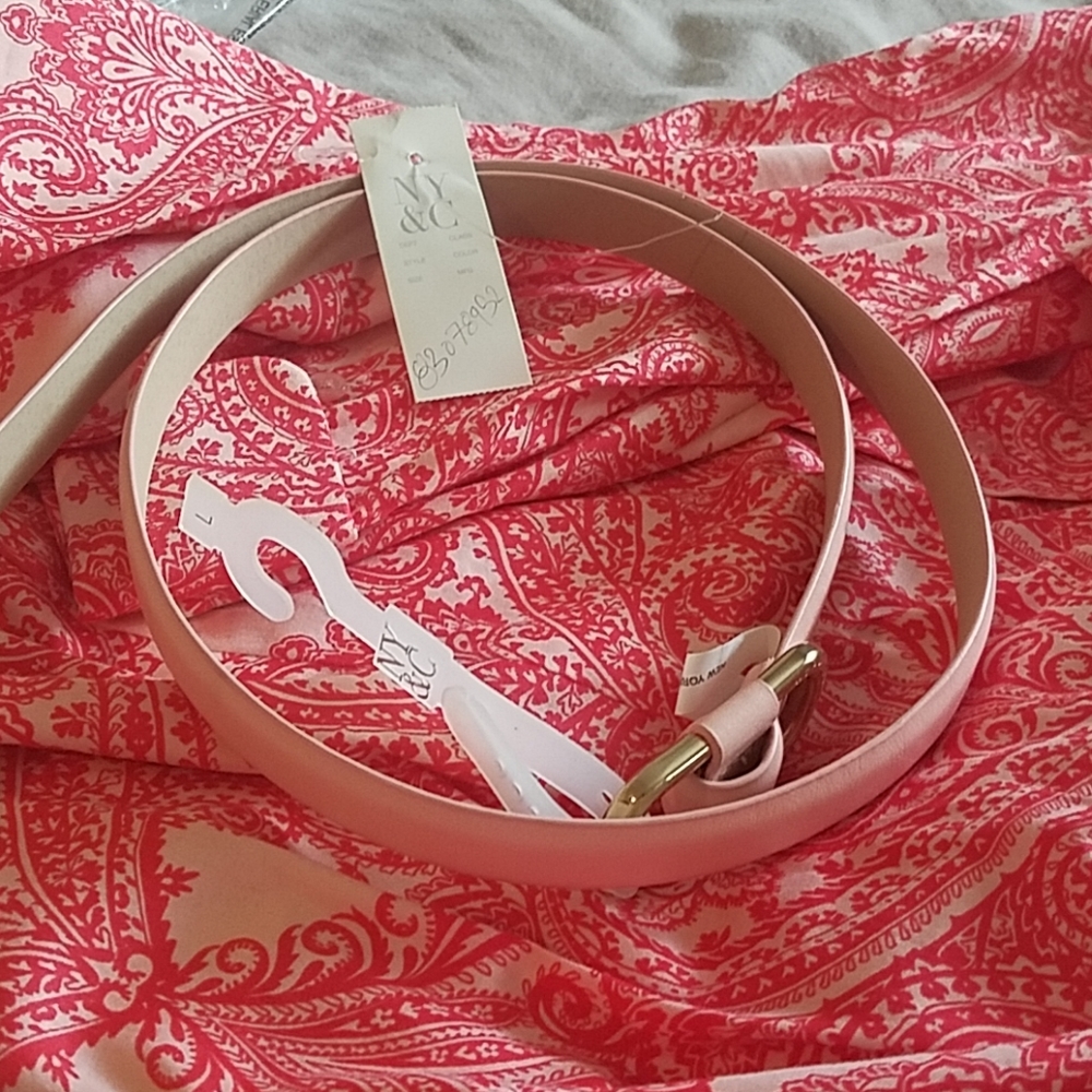 Ladies dress belt